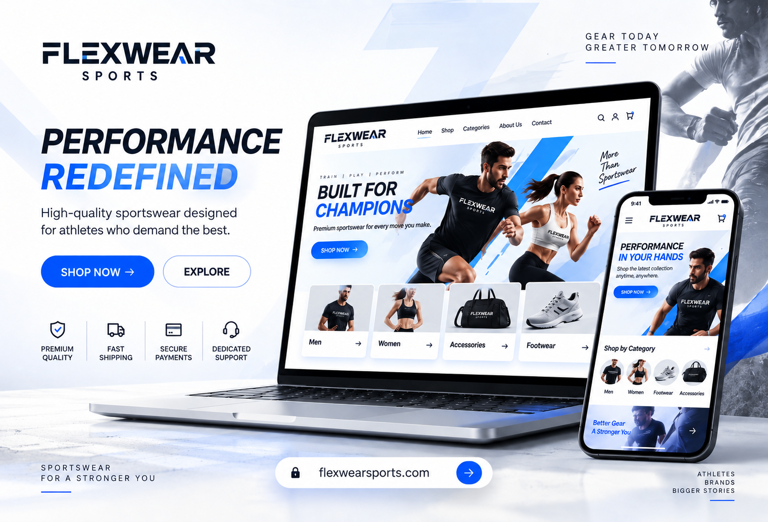 Sportswear Website